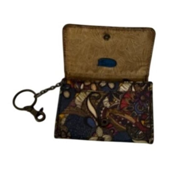 Sakroots Peace Keychain Wallet Change Purse - Picture 5 of 6
